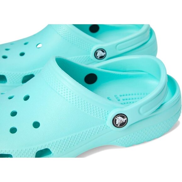 Crocs Blue Baby Classic Comfortable Littles Clogs Crocsfunlab Ankle Straps - Picture 6 of 7